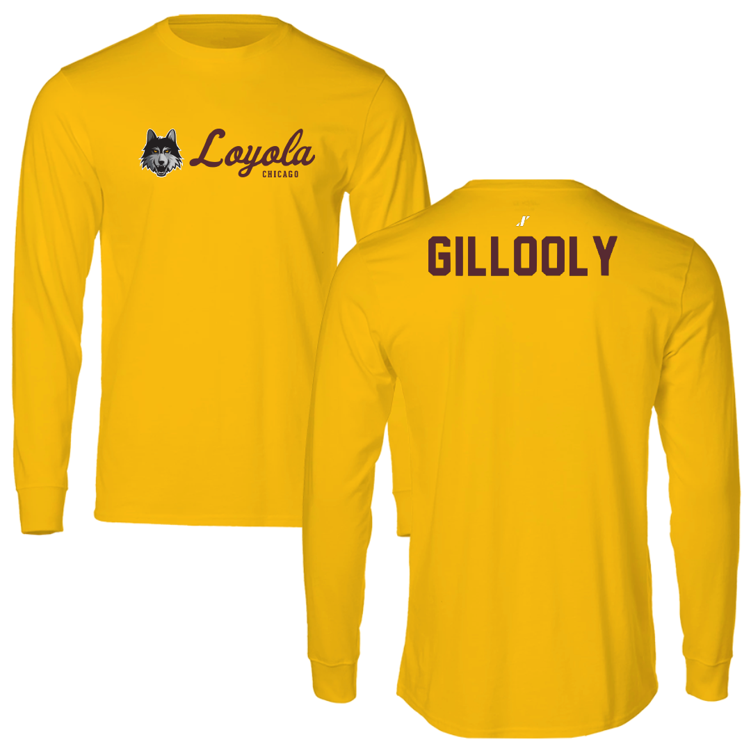 Loyola University-Chicago TF and XC Gold General Long Sleeve - Ali Gillooly