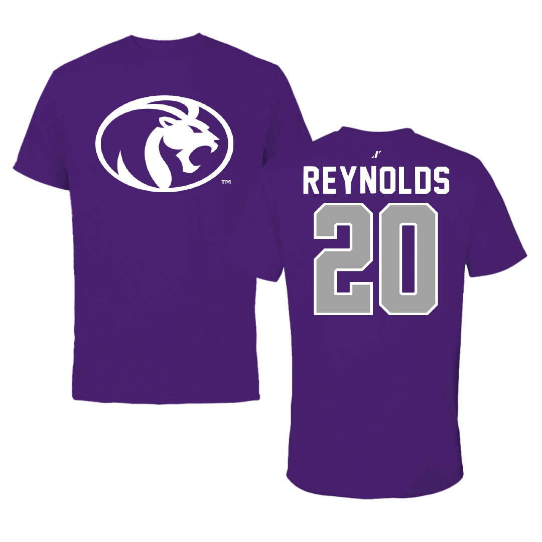 University of North Alabama Soccer Purple Tee - #20 Maddie Reynolds