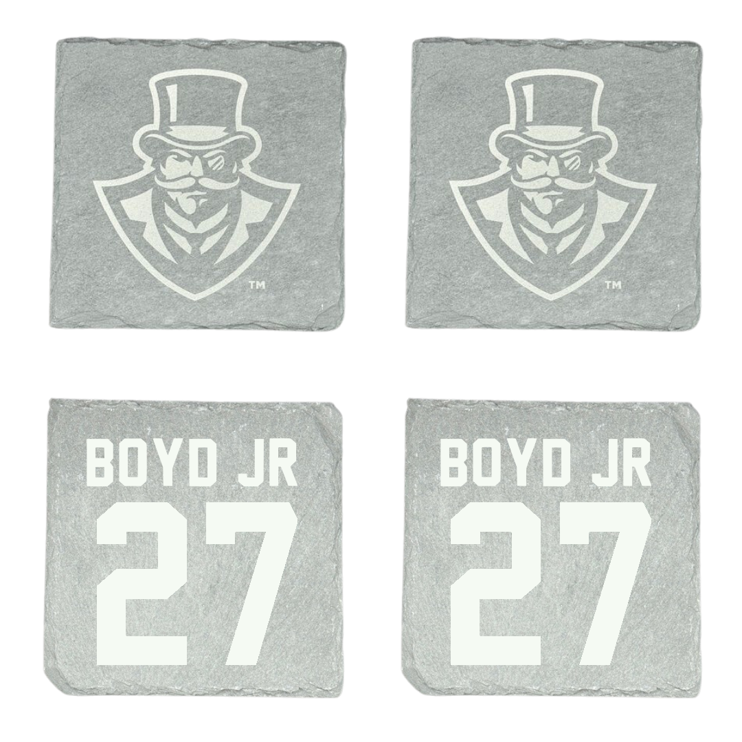 Austin Peay State University Football Stone Coaster (4 Pack)  - #27 Tetoe Boyd Jr