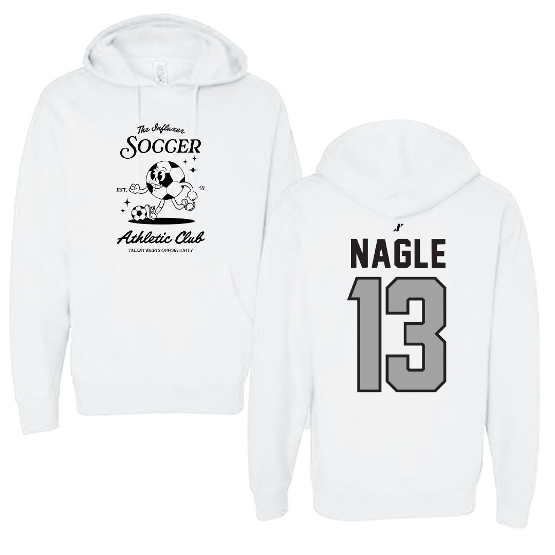 Soccer White Influxer Athletic Club Hoodie - #13 Tia Nagle
