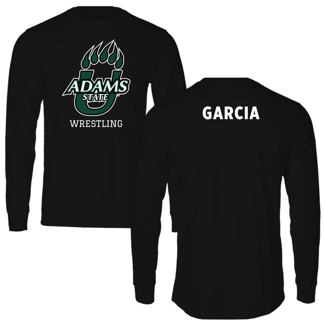 Adams State University Wrestling Black State Long Sleeve - Abraham Garcia