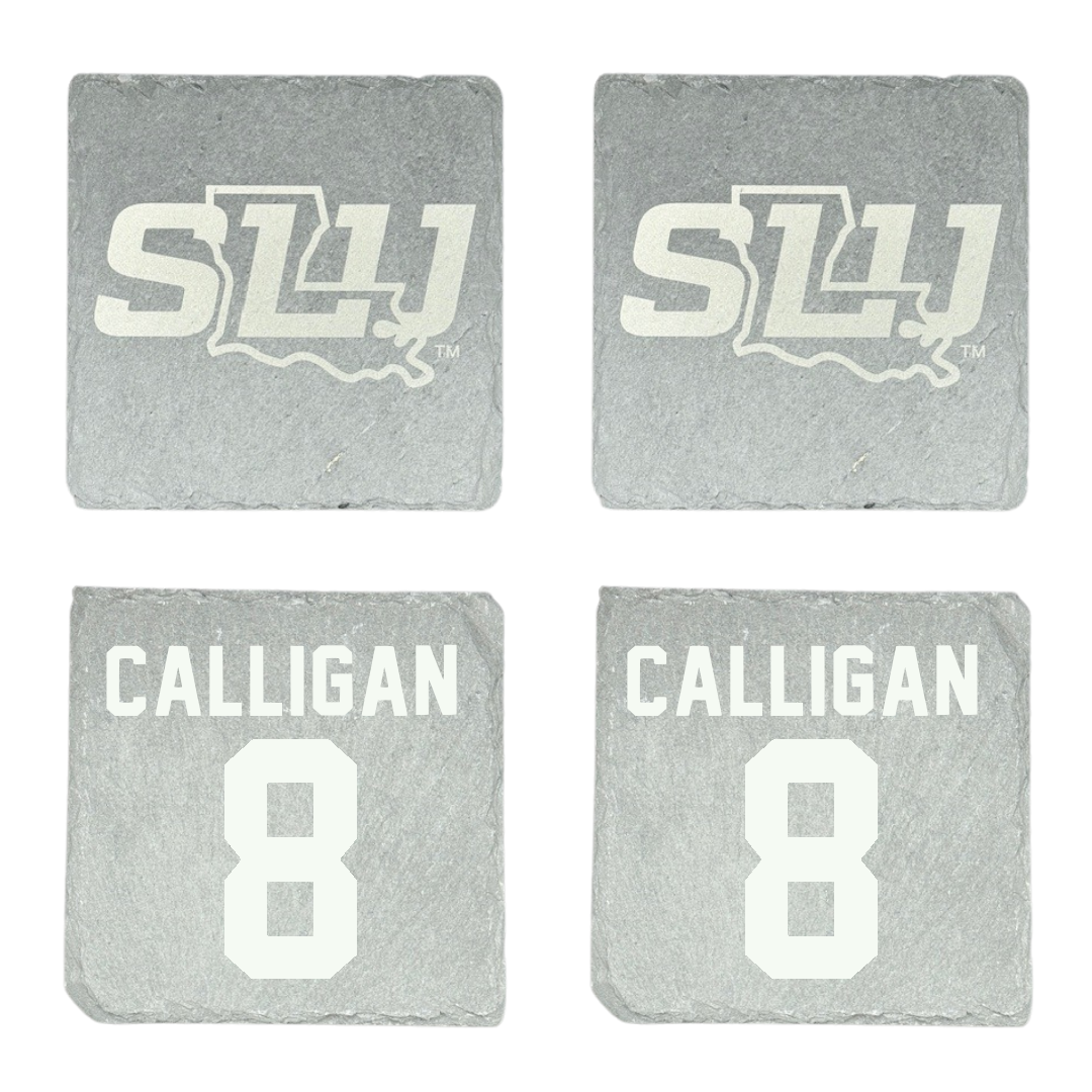 Southeastern Louisiana University Football Stone Coaster (4 Pack)  - #8 Keydrain Calligan