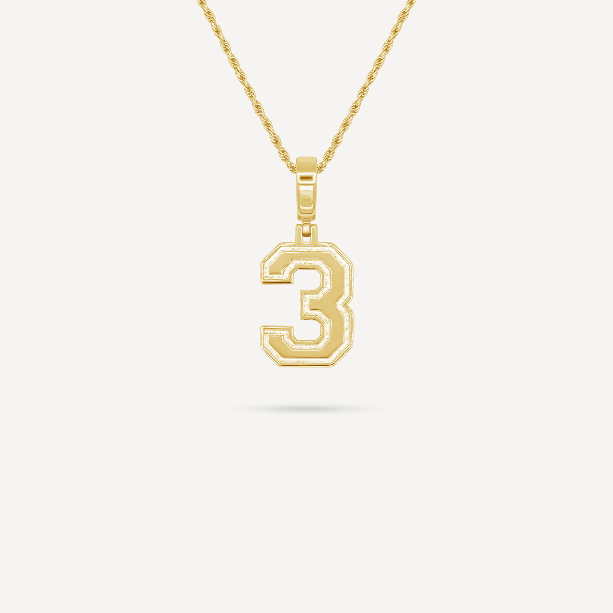 Gold Presidents Pendant and Chain - #3 Kalani Vasquez