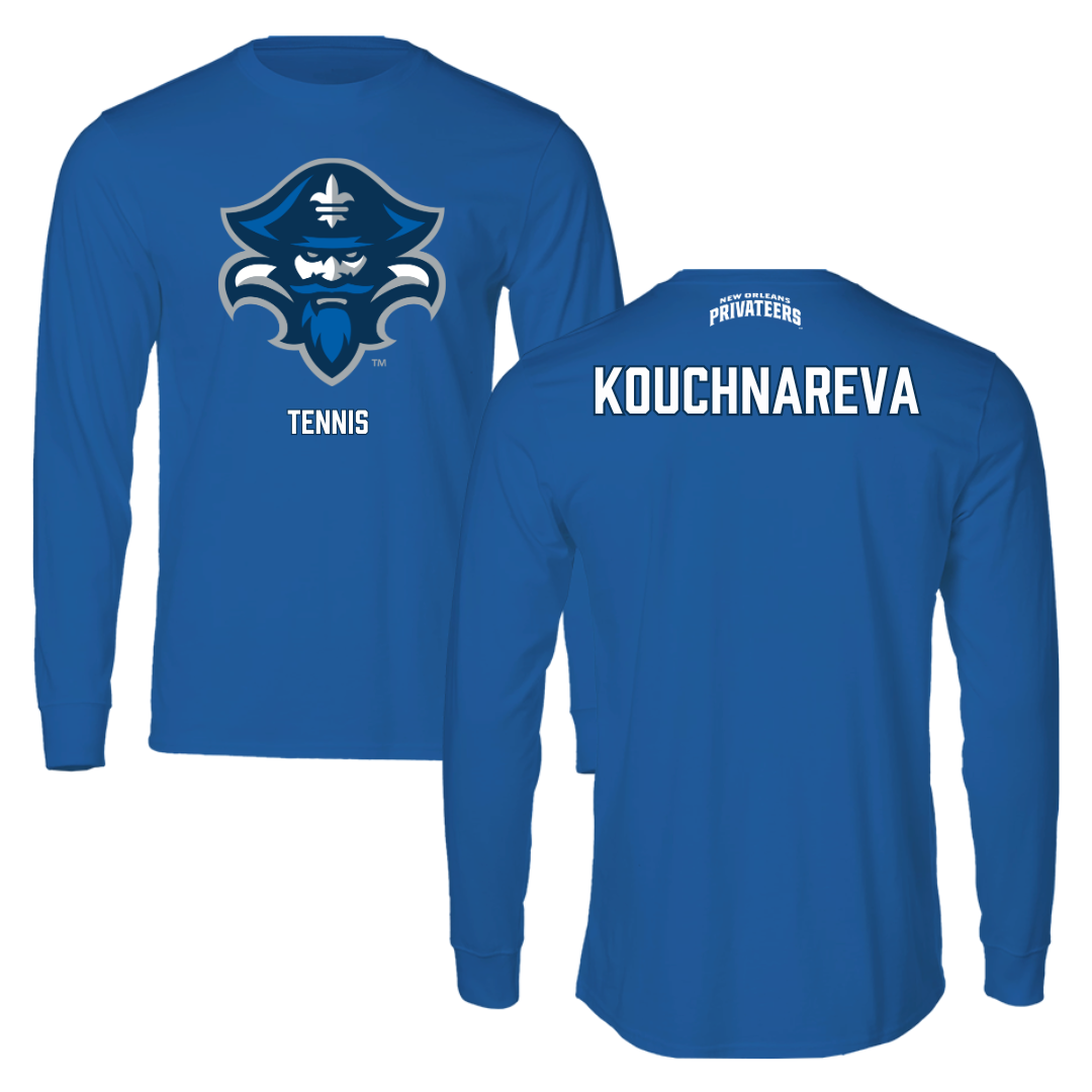 University of New Orleans Tennis Blue Long Sleeve - Anastassia Kouchnareva
