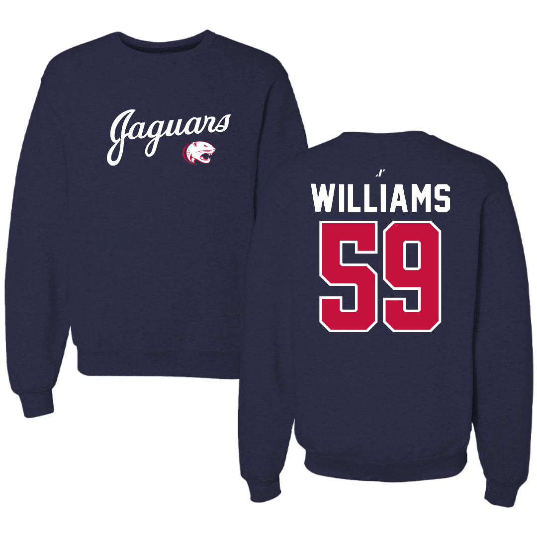 University of South Alabama Football Navy General Crewneck - #59 Sam Williams