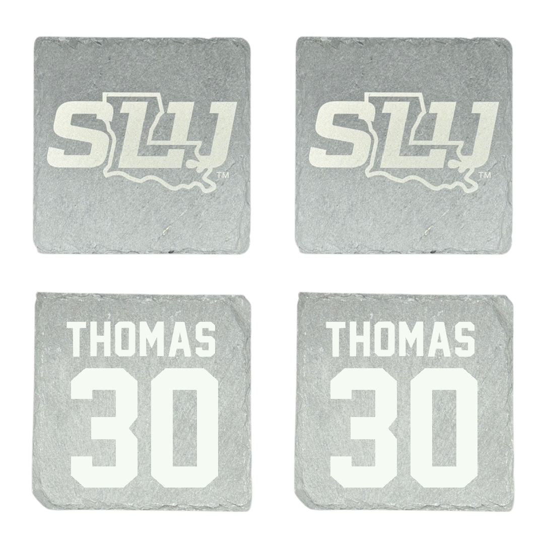 Southeastern Louisiana University Baseball Stone Coaster (4 Pack)  - #30 Shea Thomas