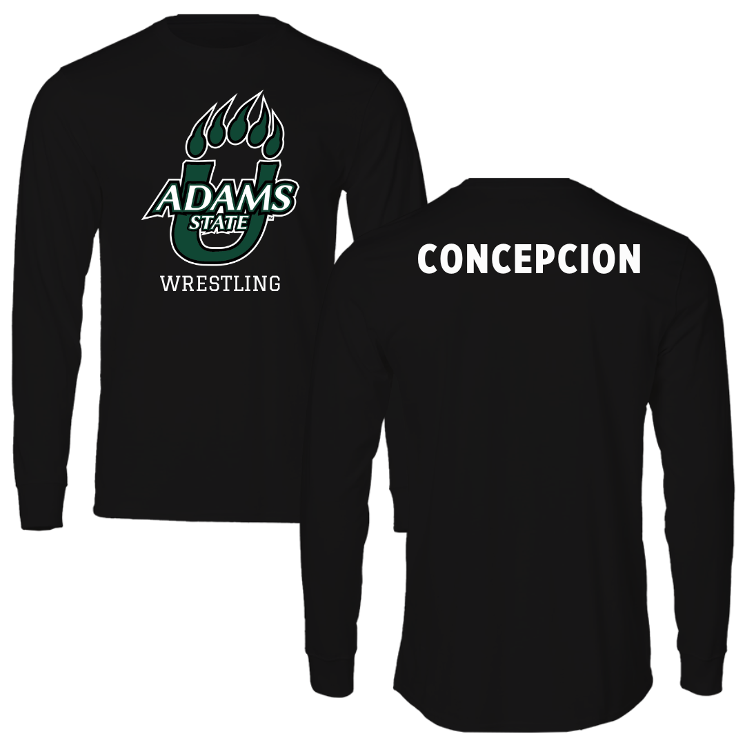Adams State University Wrestling Black State Long Sleeve - Adam Concepcion