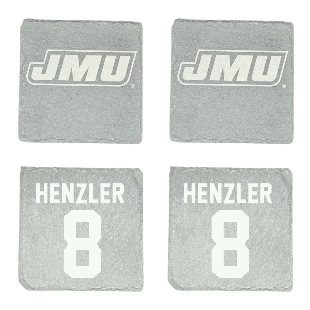 James Madison University Softball Stone Coaster (4 Pack)  - #8 Bella Henzler
