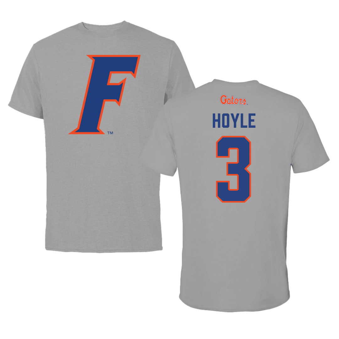 University of Florida Volleyball Dark Gray Performance Tee - #3 Emerson Hoyle