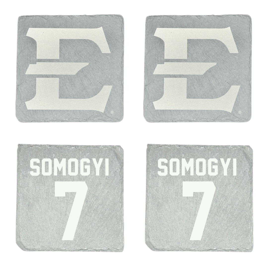 East Tennessee State University Soccer Stone Coaster (4 Pack)  - #7 Sydney Somogyi