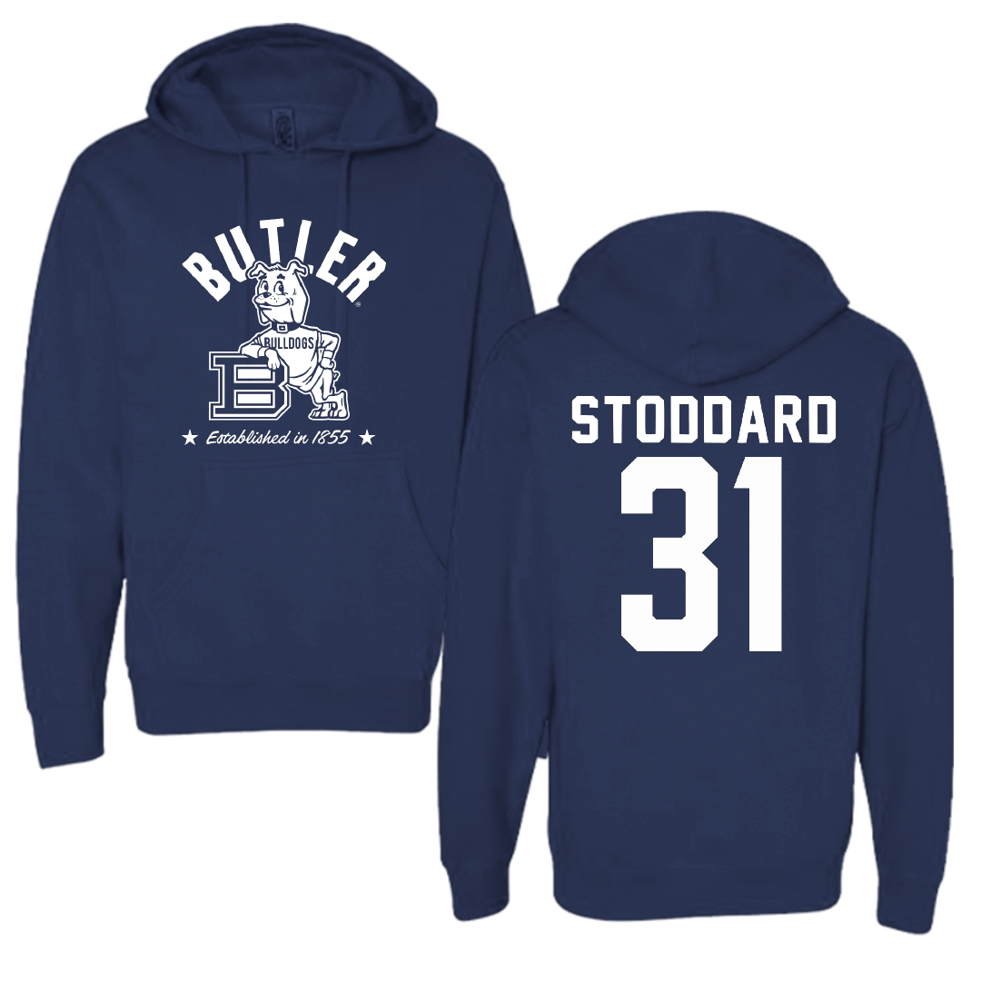 Butler University Basketball Navy General Hoodie - #31 Lillian Stoddard