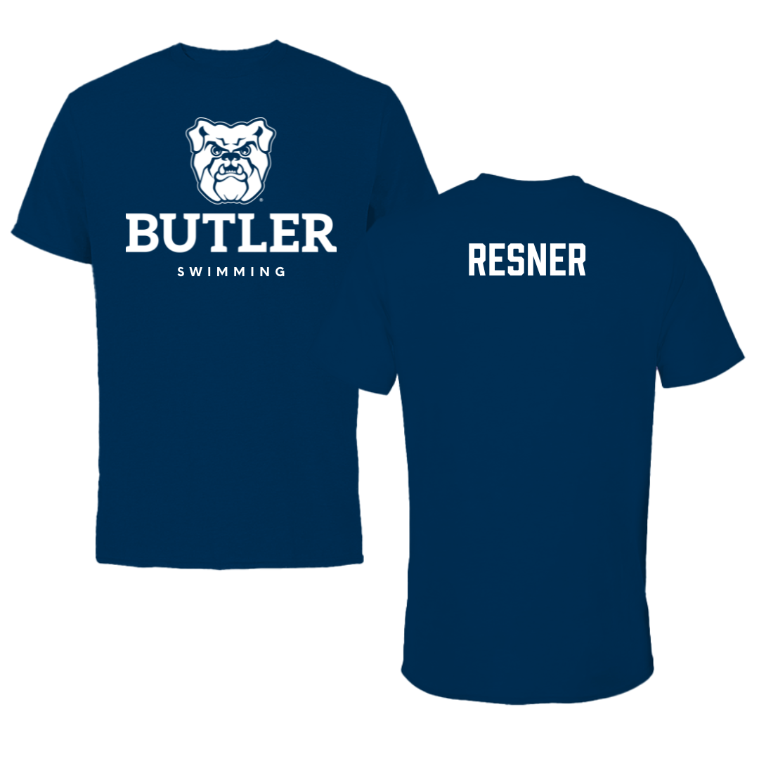 Butler University Swimming & Diving Navy Performance Tee - Sophia Resner