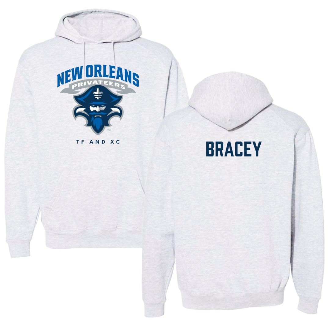 University of New Orleans TF and XC Gray Hoodie - Trinity Bracey