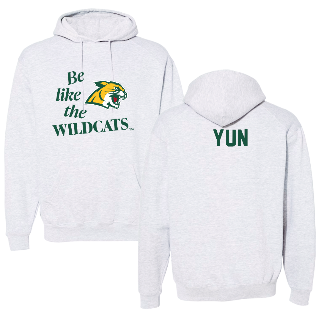 Northern Michigan University Golf Light Gray Be Like Us Hoodie - Eric Yun