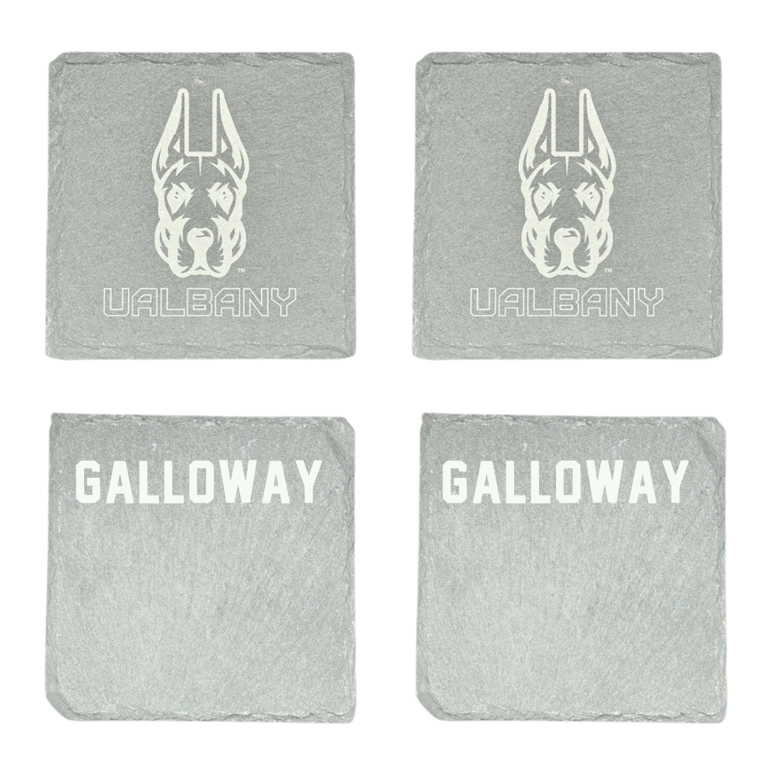 University at Albany TF and XC Stone Coaster (4 Pack)  - Toni Galloway