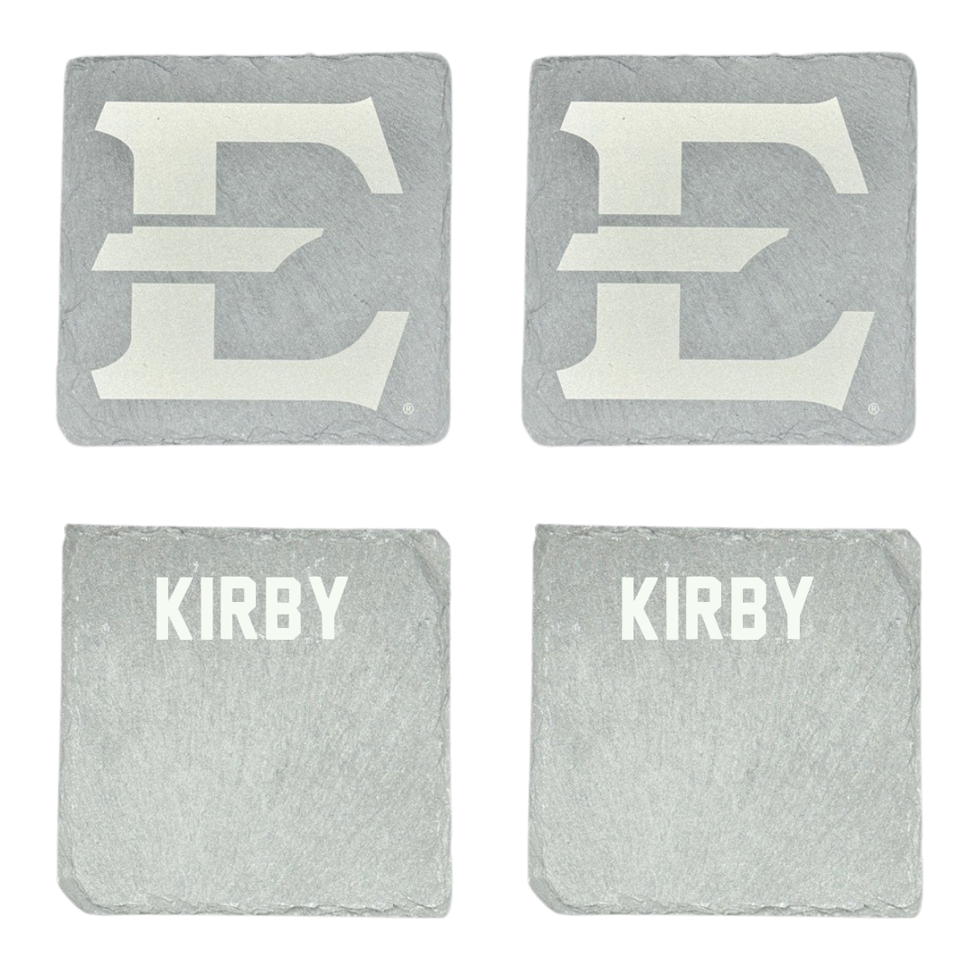 East Tennessee State University TF and XC Stone Coaster (4 Pack)  - Isaac Kirby