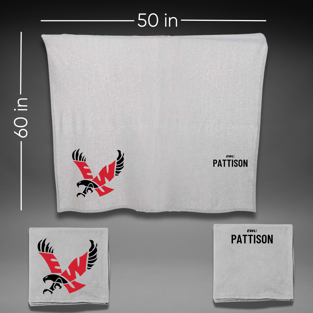 Eastern Washington University TF and XC Gray Blanket - Chloe Pattison