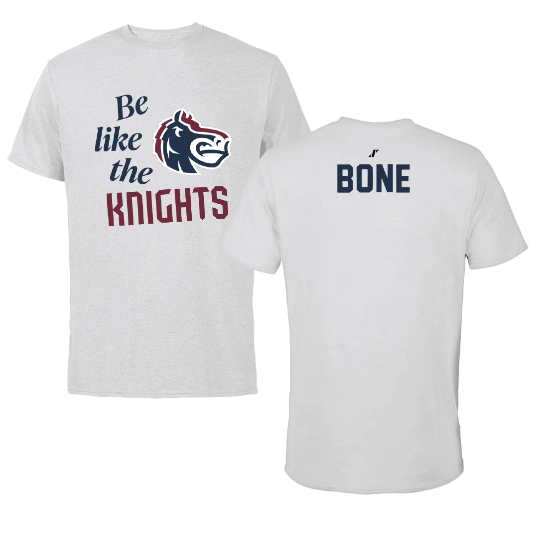 Fairleigh Dickinson University-Metropolitan Campus Fencing Light Gray Be Like Us Performance Tee - Emily Bone