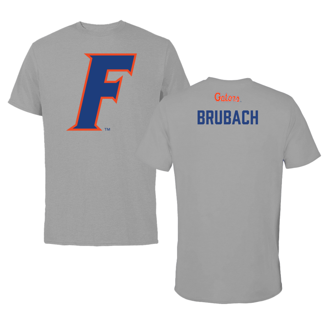 University of Florida Gymnastics Dark Gray Performance Tee - Lori Brubach