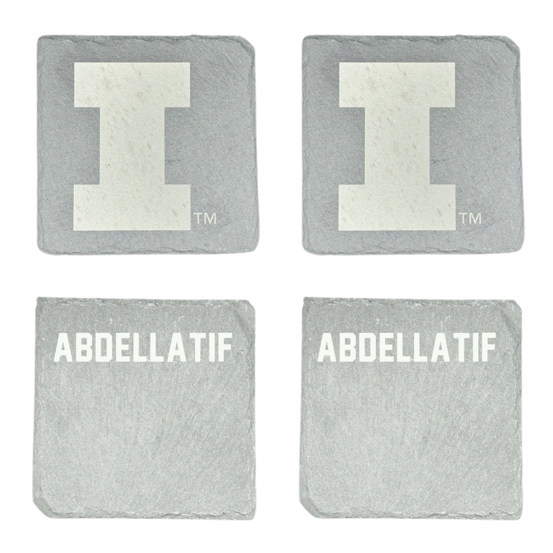 University of Illinois TF and XC Stone Coaster (4 Pack)  - Noor Abdellatif