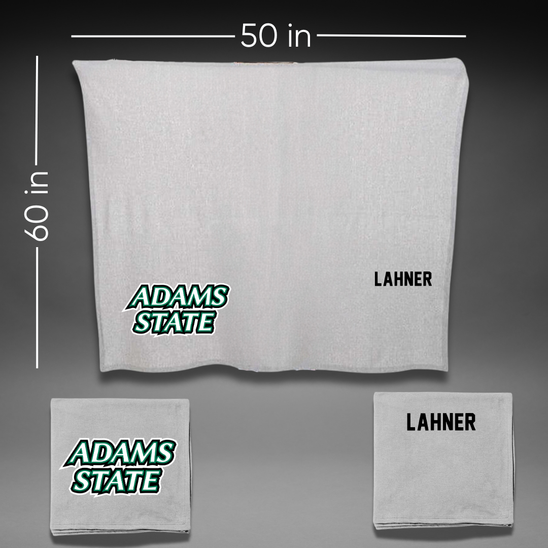 Adams State University TF and XC Gray Blanket - Vienna Lahner