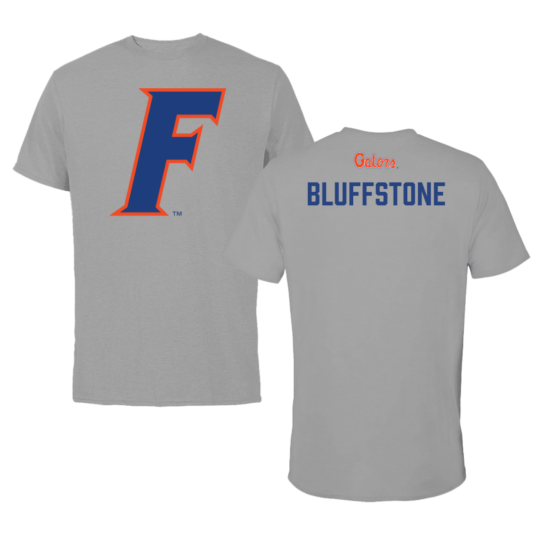 University of Florida Gymnastics Dark Gray Performance Tee - Kaylee Bluffstone