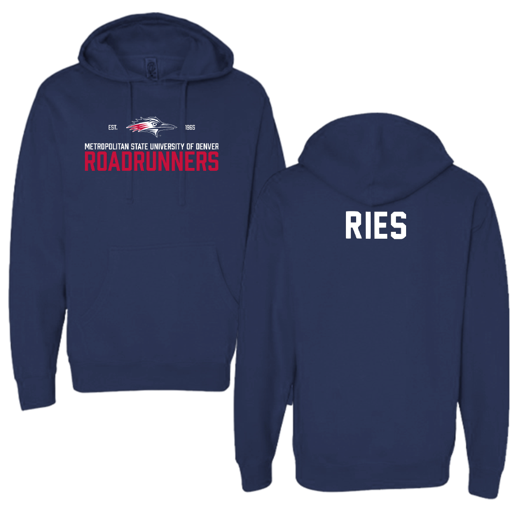 Metropolitan State University of Denver TF and XC Navy General Hoodie - Maya Ries