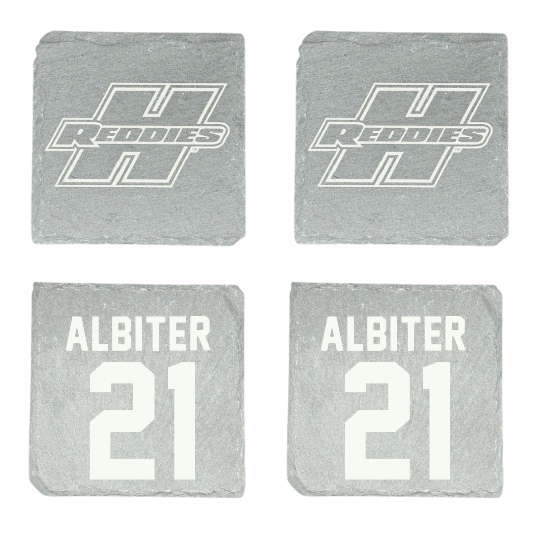 Henderson State University Softball Stone Coaster (4 Pack)  - #21 Jay Albiter