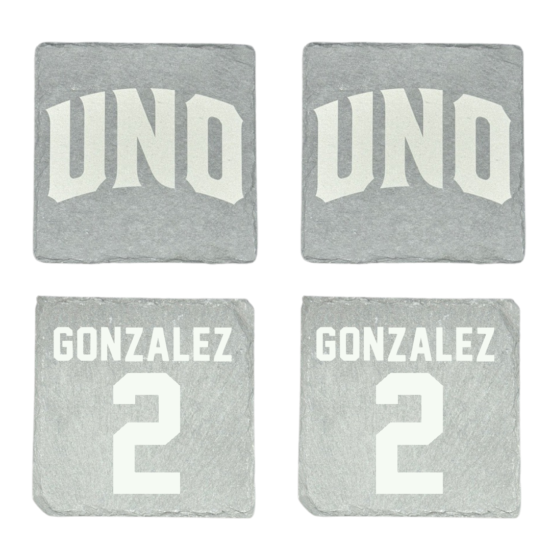 University of New Orleans Beach Volleyball Stone Coaster (4 Pack)  - #2 Stephanie Gonzalez
