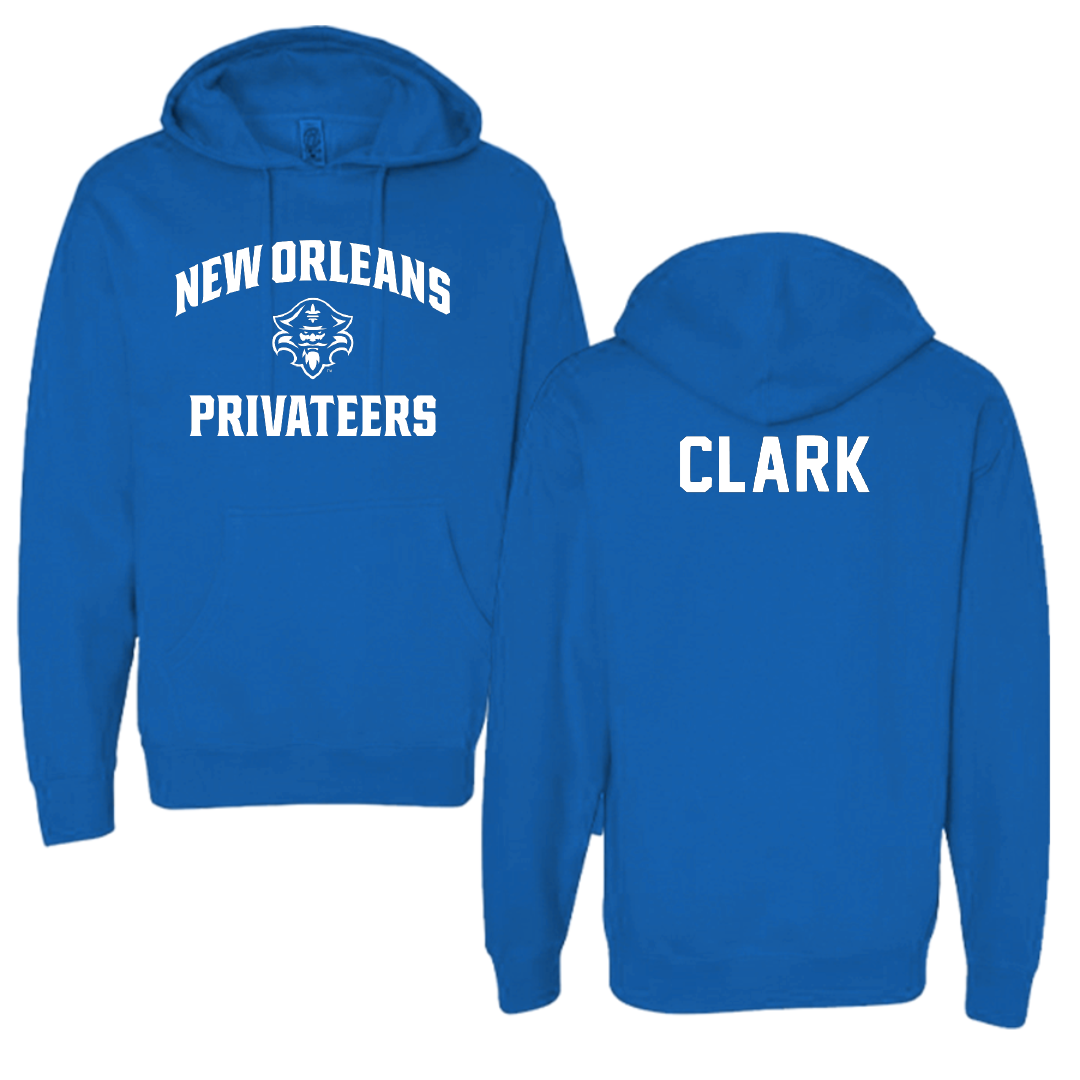 University of New Orleans Golf Blue General Hoodie - Canon Clark