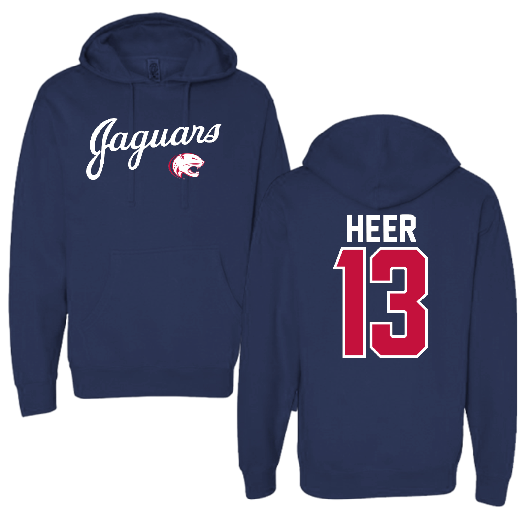 University of South Alabama Baseball Navy General Hoodie - #13 Mitchell Heer