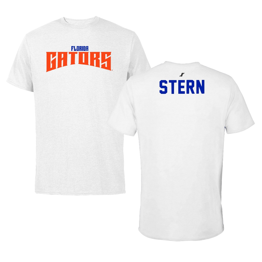 University of Florida TF and XC White Classic Performance Tee - Josh Stern