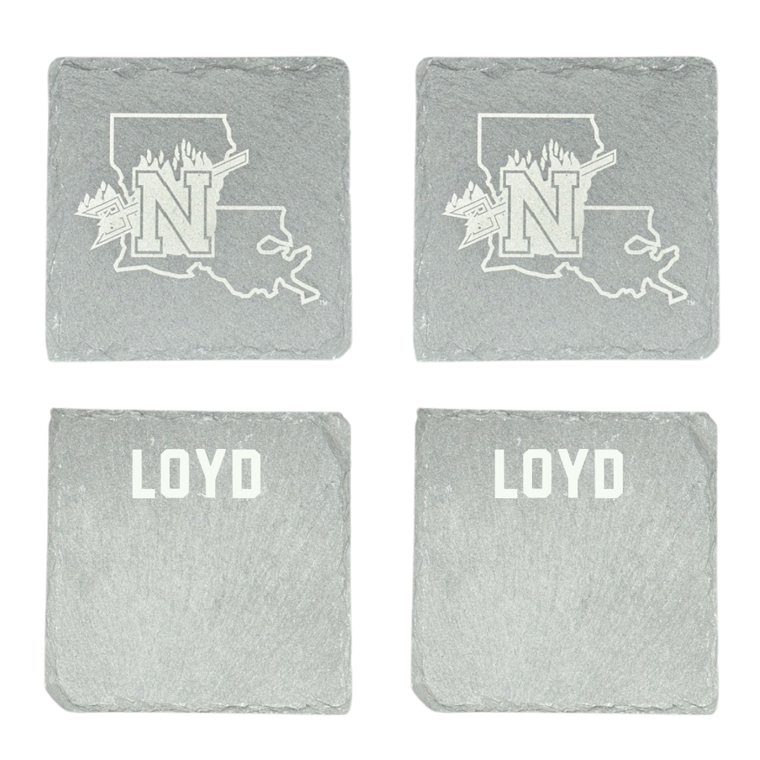 Northwestern State University TF and XC Stone Coaster (4 Pack)  - Galen Loyd