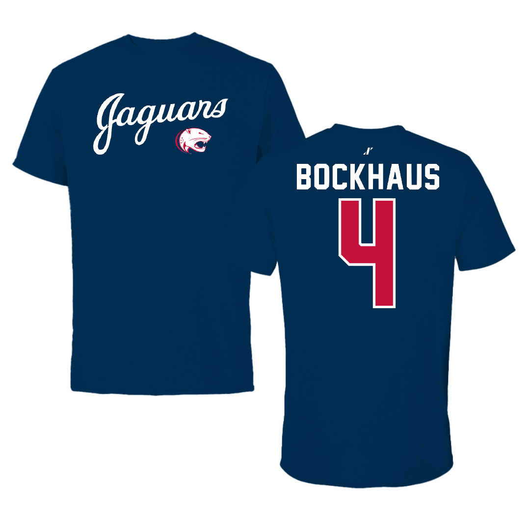 University of South Alabama Softball Navy General Performance Tee - #4 Brooklynn Bockhaus