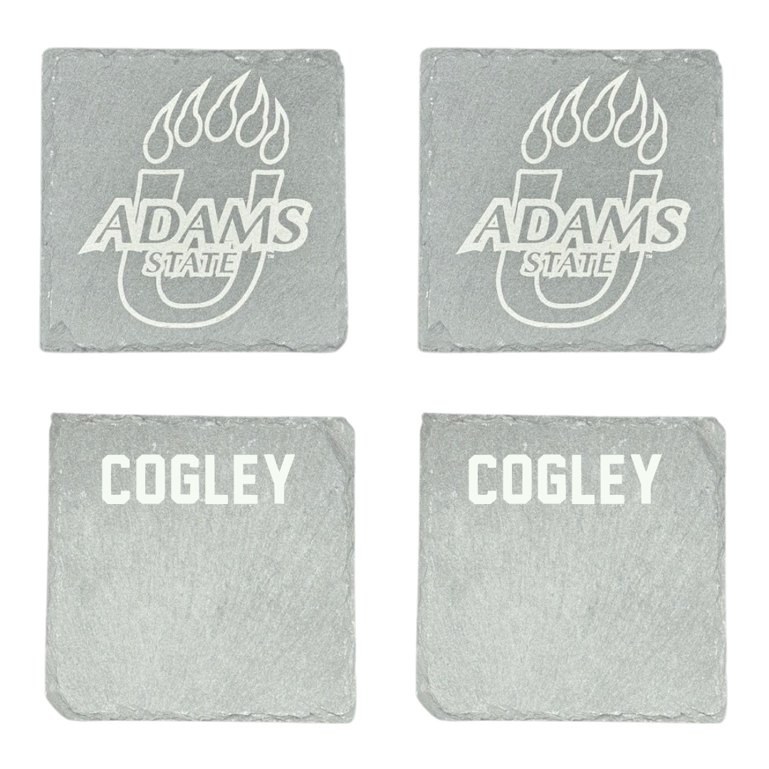 Adams State University TF and XC Stone Coaster (4 Pack)  - Kien Cogley