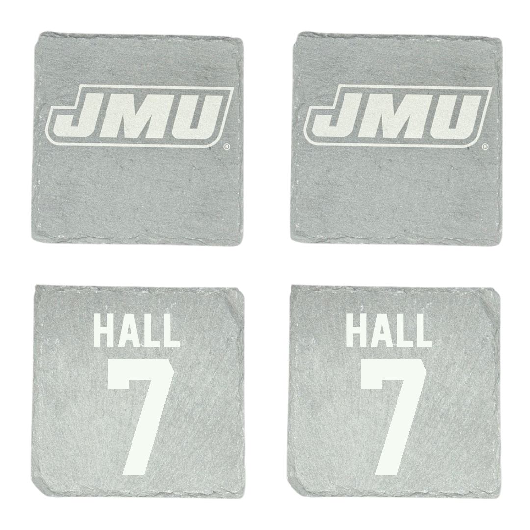 James Madison University Softball Stone Coaster (4 Pack)  - #7 Jasmine Hall