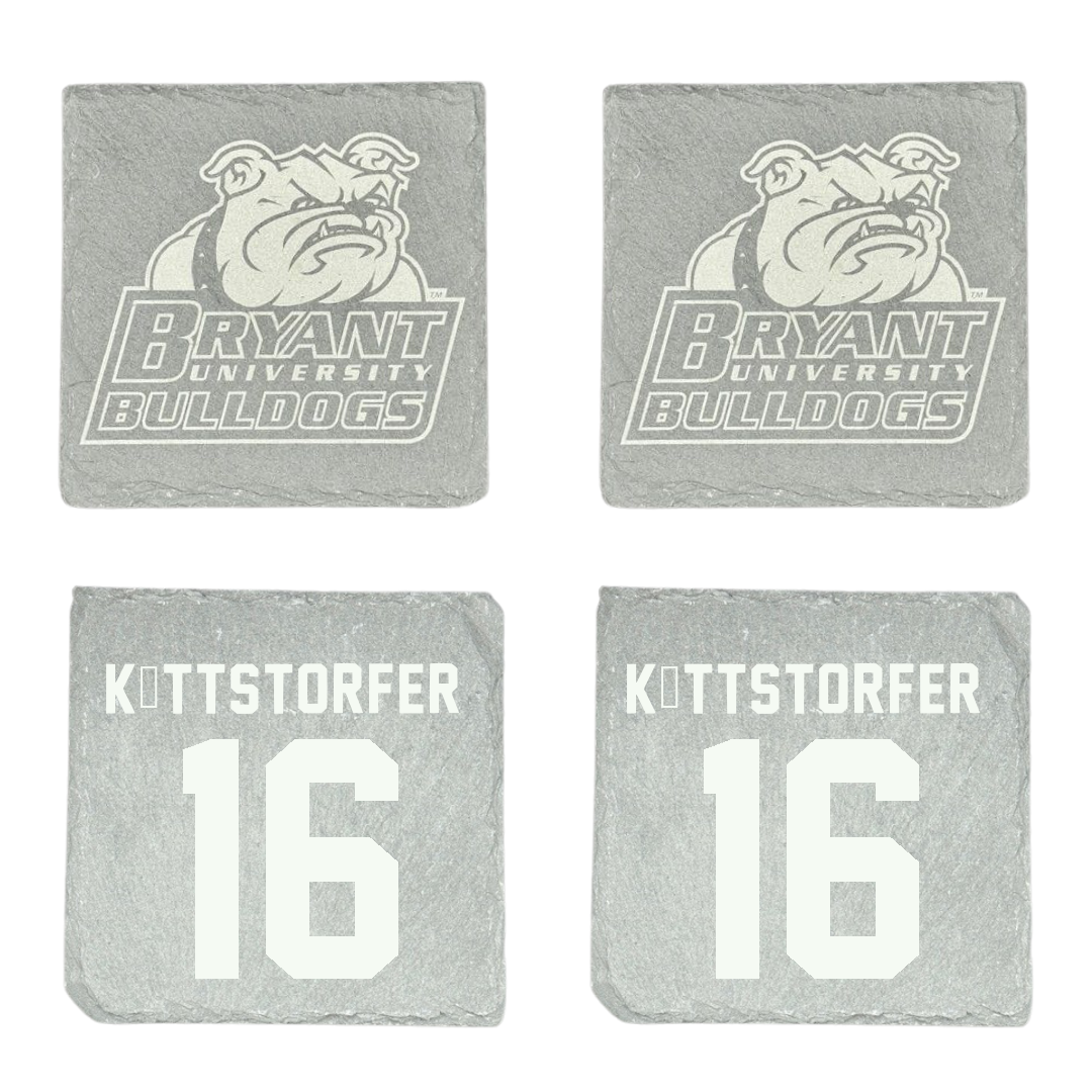 Bryant University Football Stone Coaster (4 Pack)  - #16 Lukas Köttstorfer