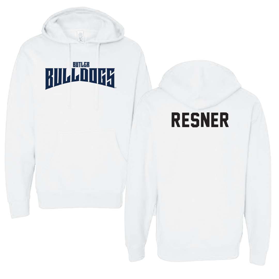 Butler University Swimming & Diving White Classic Hoodie - Sophia Resner