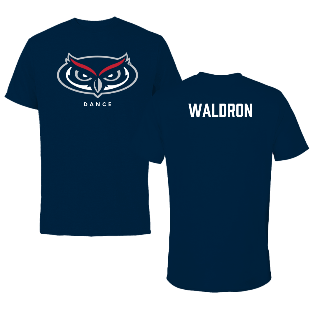 Florida Atlantic University Dance Navy Mascot Performance Tee - Arianna Waldron