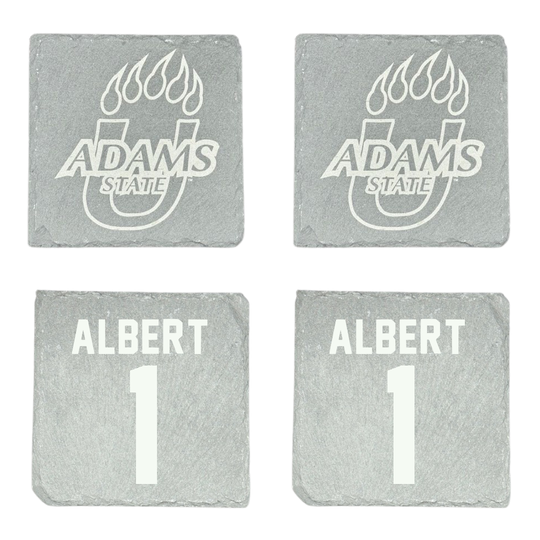 Adams State University Soccer Stone Coaster (4 Pack)  - #1 Lianna Albert