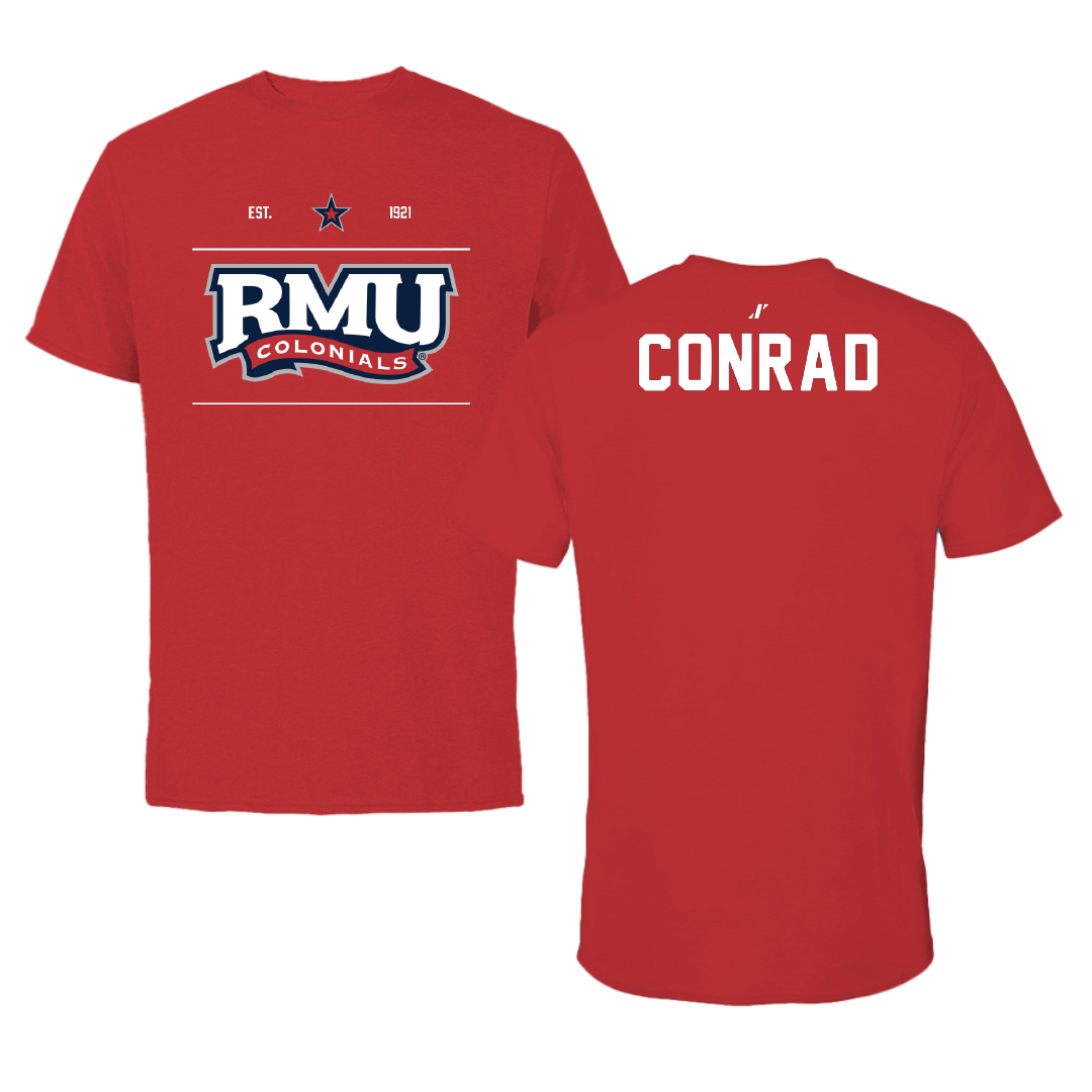 Robert Morris University TF and XC Red General Tee - Madison Conrad