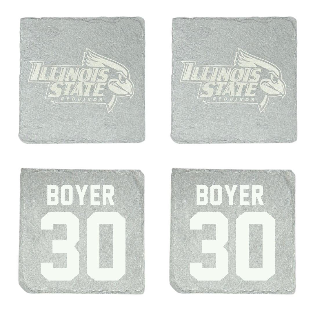 Illinois State University Softball Stone Coaster (4 Pack)  - #30 Ella Boyer