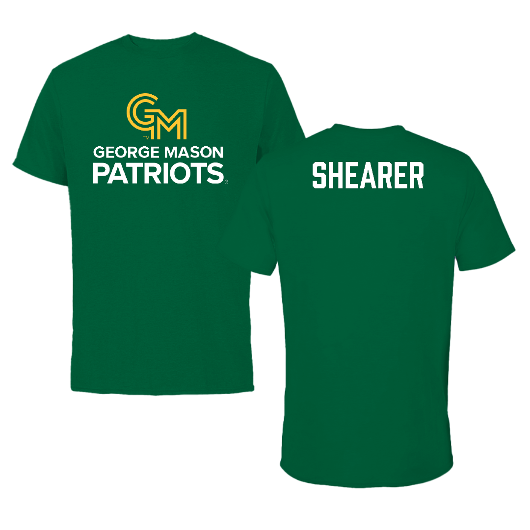 George Mason University Rowing Green Patriots Performance Tee - Anabela Shearer
