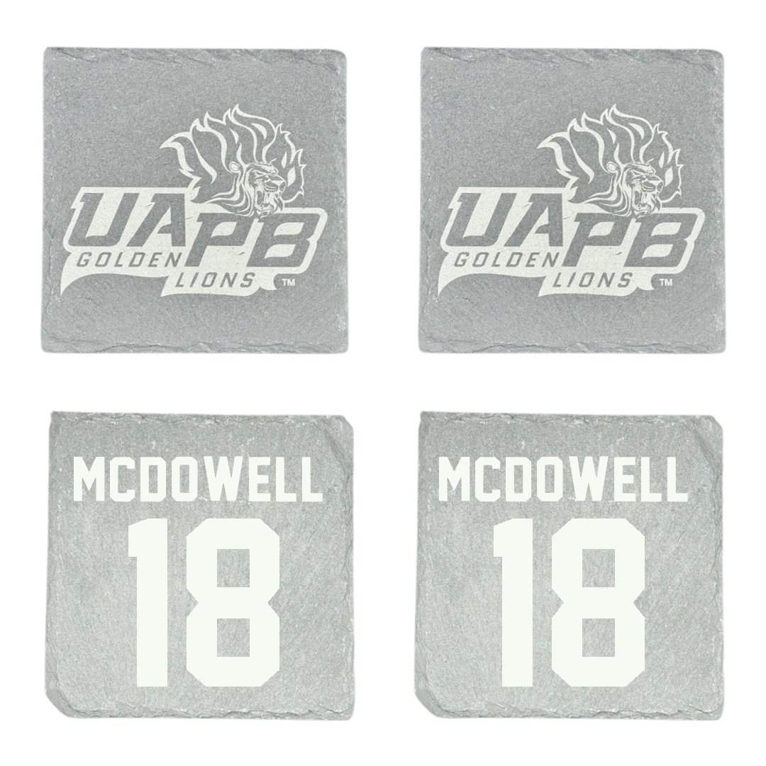 University of Arkansas-Pine Bluff Volleyball Stone Coaster (4 Pack)  - #18 Mackenzie McDowell
