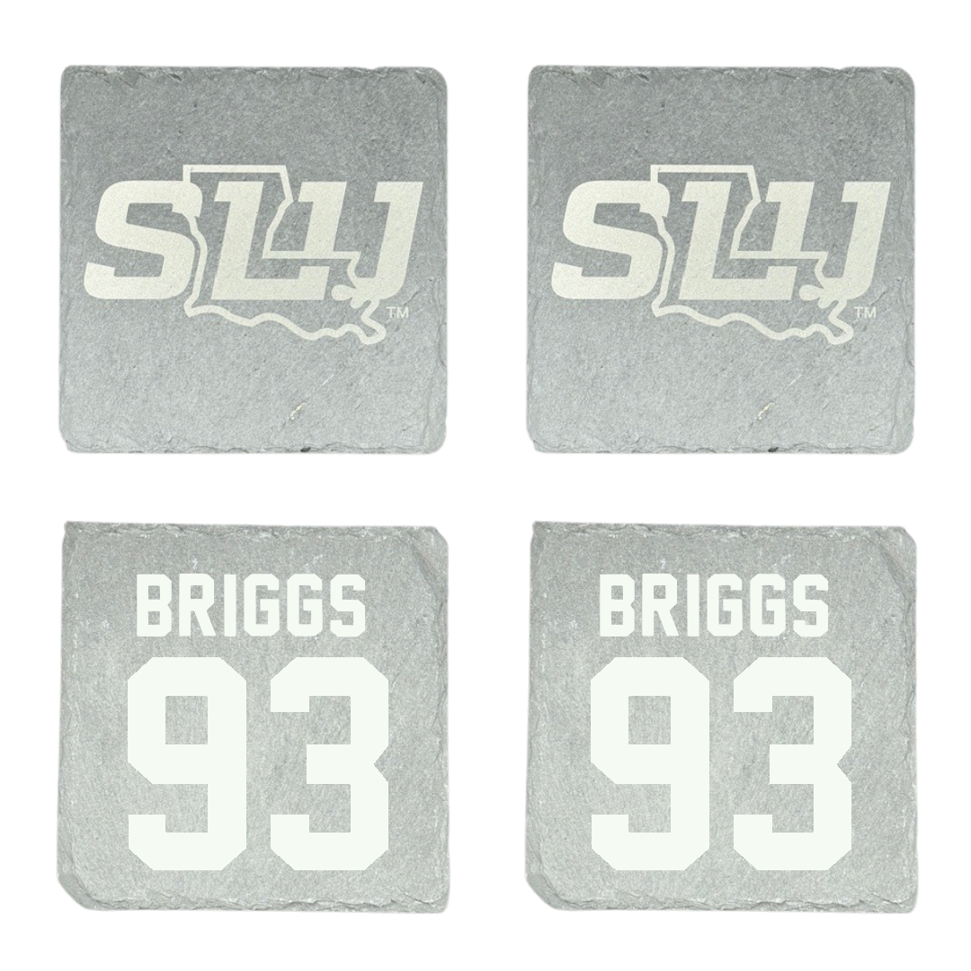 Southeastern Louisiana University Football Stone Coaster (4 Pack)  - #93 Rowan Briggs