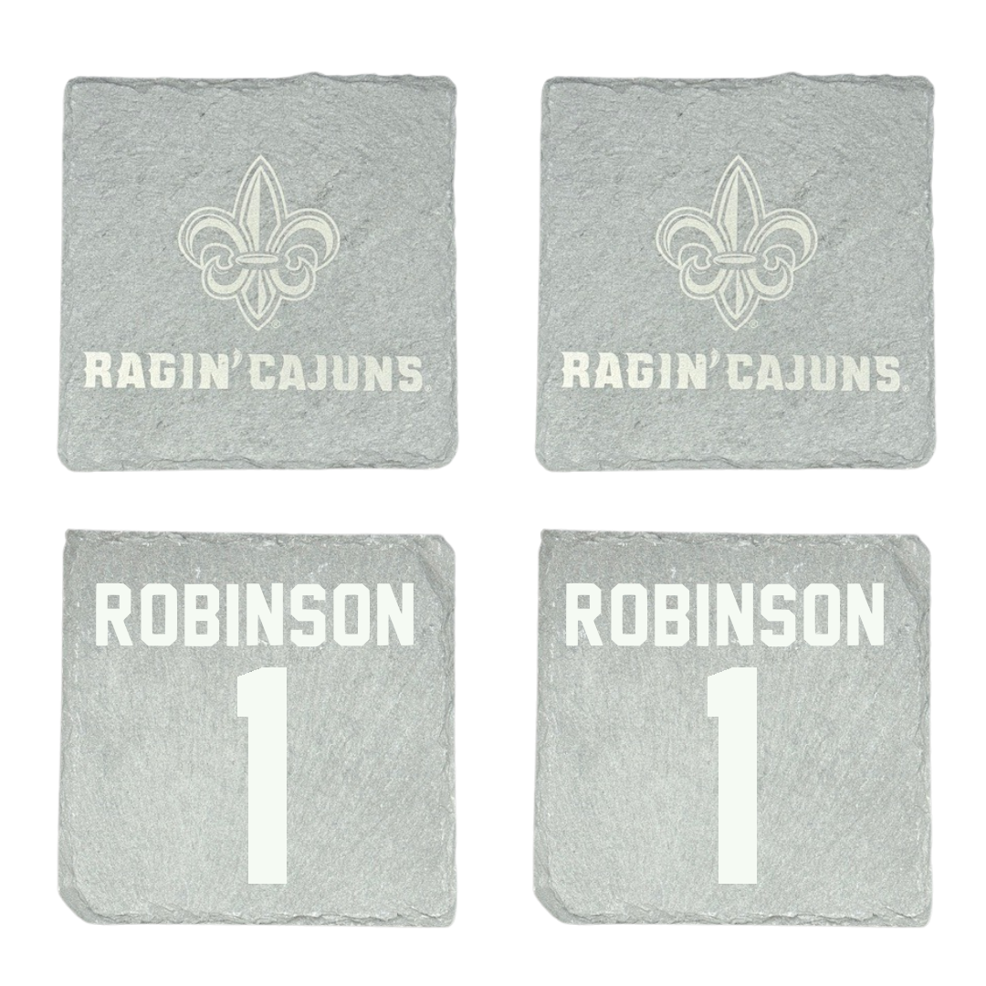 University of Louisiana at Lafayette Basketball Stone Coaster (4 Pack)  - #1 Tamiah Robinson