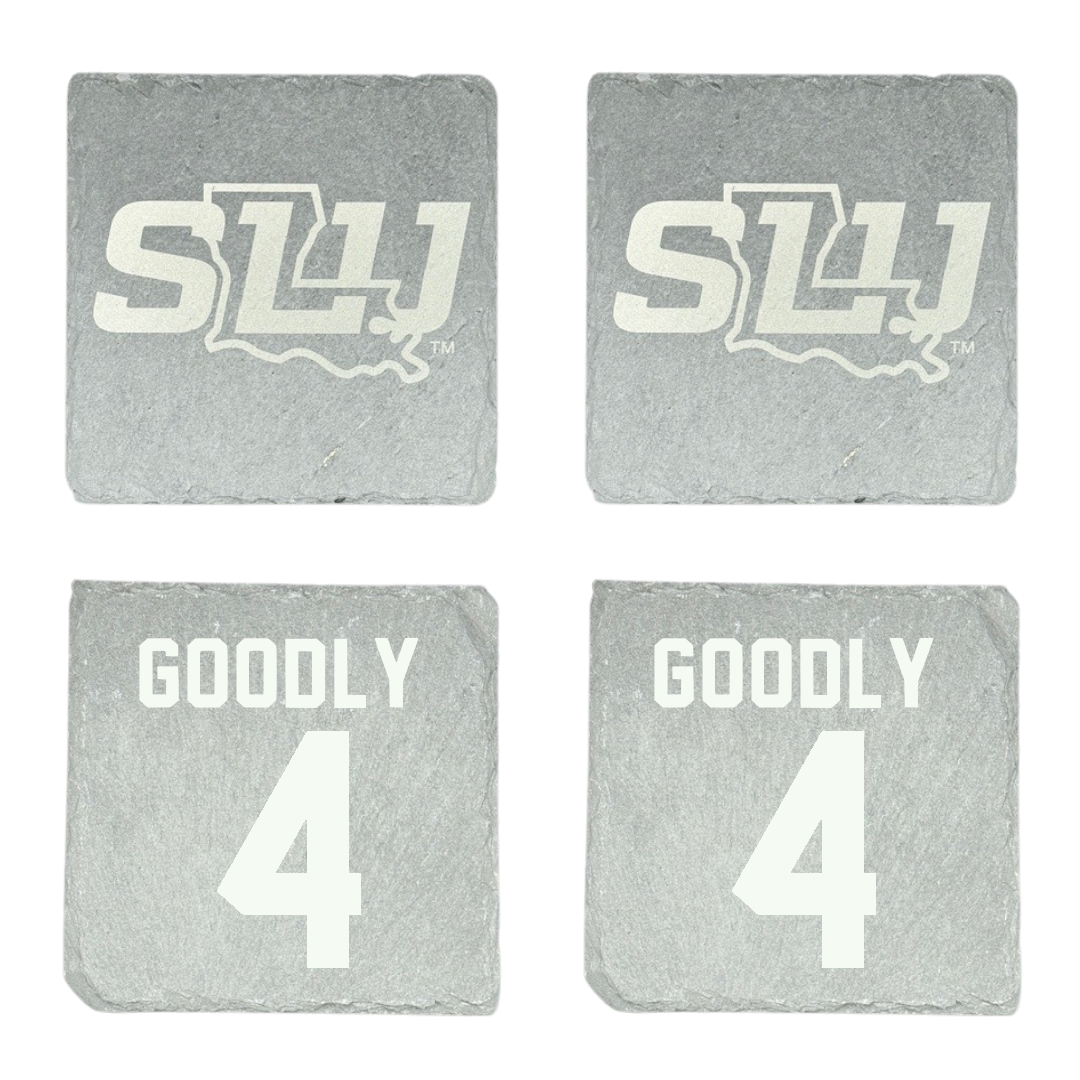 Southeastern Louisiana University Football Stone Coaster (4 Pack)  - #4 Ian Goodly