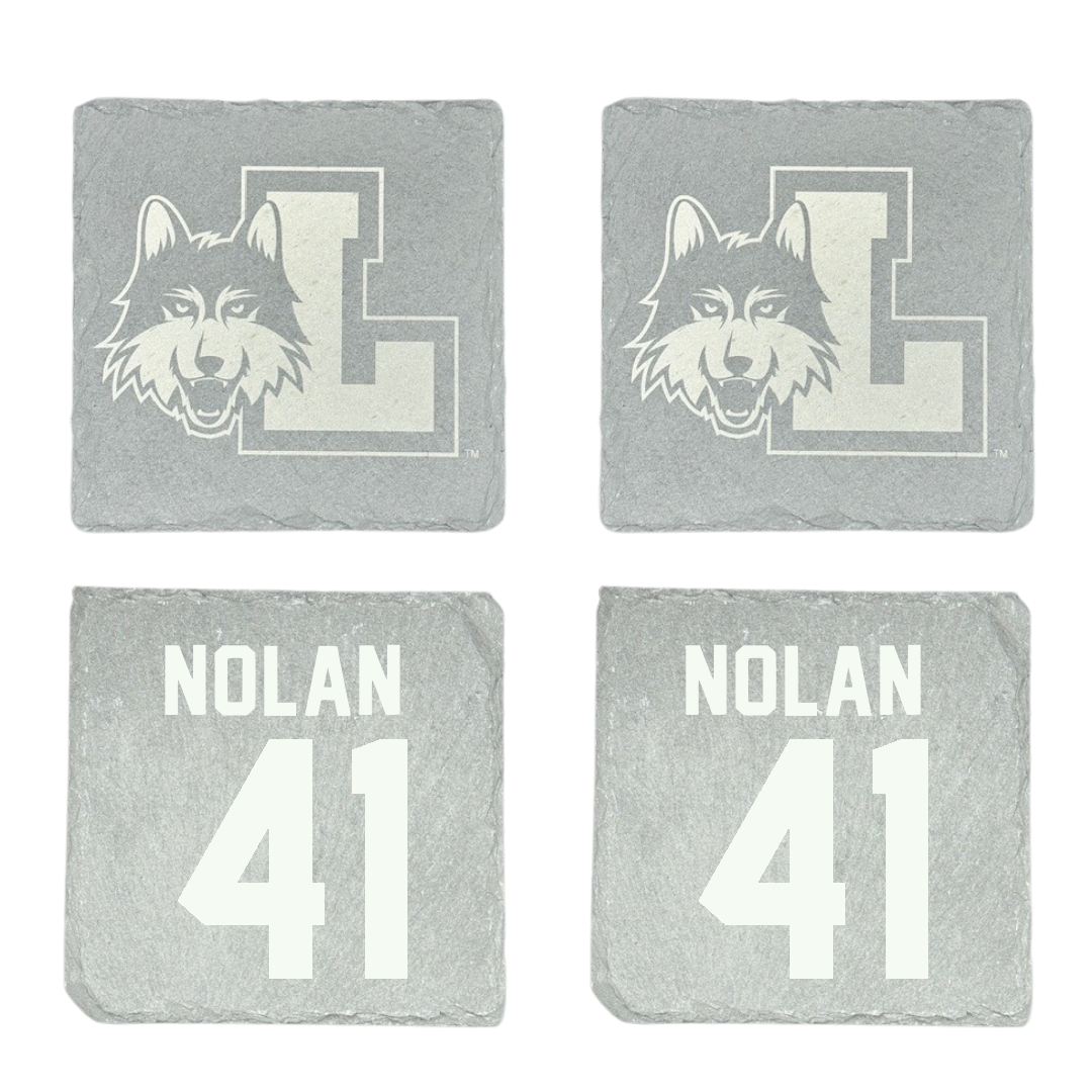 Loyola University-Chicago Basketball Stone Coaster (4 Pack)  - #41 Emma Nolan