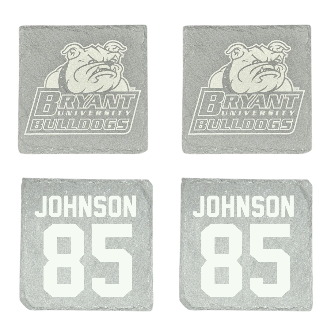 Bryant University Football Stone Coaster (4 Pack)  - #85 Patrick Johnson