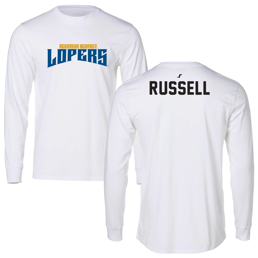 University of Nebraska at Kearney TF and XC White Classic Long Sleeve - Brianna Russell
